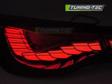 OLED Upgrade VOLL LED Rückleuchten Set für BMW 4er G22/G23 Coupe/Cabrio 20+ schwarz/rauch mit dyn. Blinker