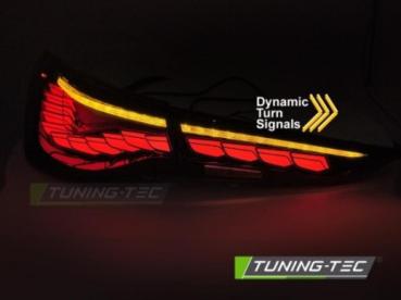 OLED Upgrade VOLL LED Rückleuchten Set für BMW 4er G22/G23 Coupe/Cabrio 20+ schwarz/rauch mit dyn. Blinker