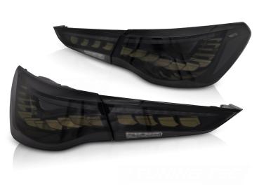 OLED Upgrade VOLL LED Rückleuchten Set für BMW 4er G22/G23 Coupe/Cabrio 20+ schwarz/rauch mit dyn. Blinker