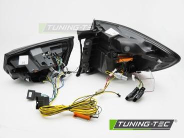 LED Lightbar Rückleuchten Set für BMW 3er F31 Touring 11-18 schwarz/rauch mit dynamische Blinker