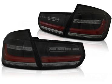 Voll LED Rückleuchten für BMW F30 Limo 11-19 Schwarz Smoke dynamischer Blinker