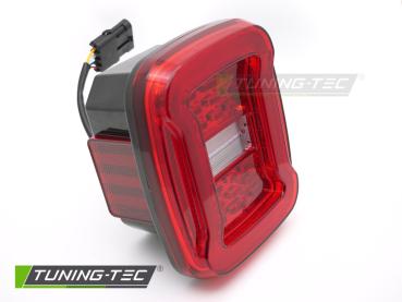 VOLL LED Upgrade Design Rückleuchten Set für Chrysler Jeep Wrangler YJ 91-96 / TJ 96-06 rot/weiß dynamisch