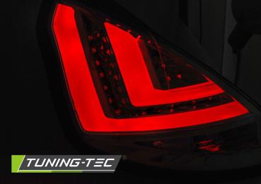 LED Lightbar Rückleuchten für Ford Fiesta MK7 Bj. 08-12 Smoke