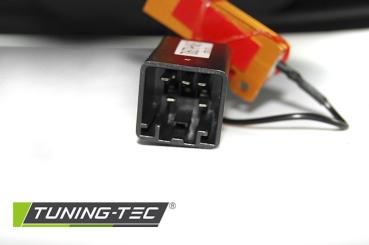 LED Lightbar Rückleuchten für Ford Fiesta MK7 Bj. 08-12 Smoke