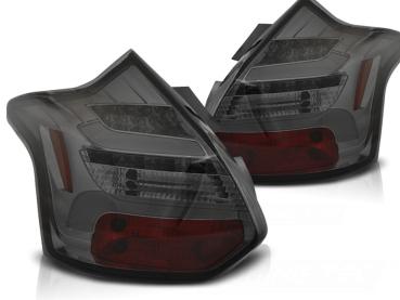LED Lightbar Rückleuchten für Ford Focus MK3 Bj. 11-14 Smoke