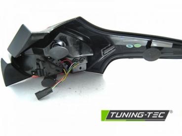 LED Lightbar Rückleuchten für Ford Focus MK3 15-18 Rot/Chrom dynamischer Blinker