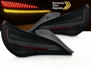 Voll LED Rückleuchten Set für Mercedes Benz CLA C117 / X117 13-16 schwarz dynamisch