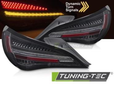 Voll LED Rückleuchten Set für Mercedes Benz CLA C117 / X117 13-16 schwarz dynamisch