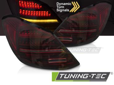 VOLL LED Rückleuchten Set für Mercedes Benz C-Klasse W205 14-21 rot/rauch mit dynamischen Blinker