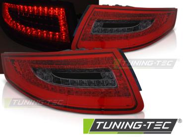 LED Rückleuchten für Porsche 911 997 Bj. 04-08 Rot/Smoke