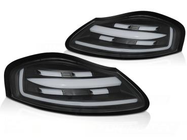 Voll LED Lightbar Rückleuchten für Porsche Boxster 986 Bj. 96-04 Schwarz
