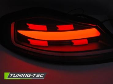 Voll LED Lightbar Rückleuchten Set für Porsche Boxster 986 96-04 schwarz/rot
