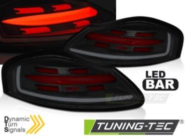 Voll LED Lightbar Rückleuchten Set für Porsche Boxster 986 96-04 Smoke