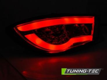 LED Lightbar Rückleuchten für Seat Ibiza 6J 3 Türer Bj. 08-15 Smoke