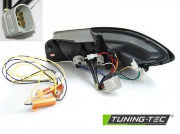 LED Lightbar Rückleuchten für Seat Ibiza 6J 3 Türer Bj. 08-15 Smoke