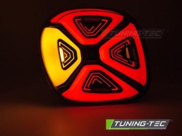 VOLL LED Lightbar Design Rückleuchten für Smart Fortwo /Forfour (453) 14-19 rot / rauch