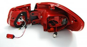 LED Rückleuchten für VW Tiguan 5N Facelift Bj. 11-15 Rot