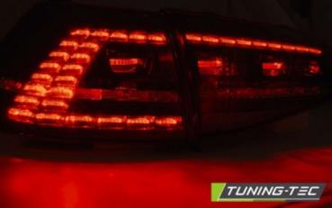 LED Rückleuchten für VW Golf 7 (VII) Limo Bj.12-17 Rot/Smoke dynamischer Blinker