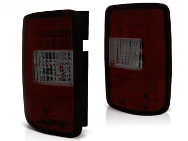 LED Lightbar Rückleuchten für VW Caddy 3 (2K) Bj. 03-14 Rot/Smoke