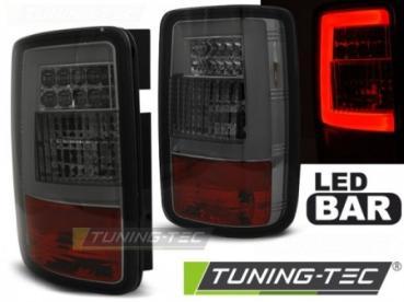 LED Lightbar Rückleuchten für VW Caddy 3 (2K) Bj. 03-14 Smoke