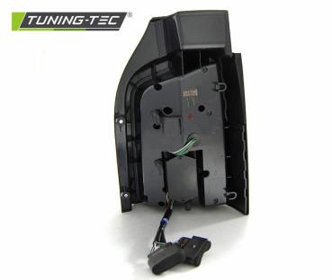 Voll LED Rückleuchten für VW T5 / T5 GP Bj. 03-15 Schwarz Smoke (Heckklappe)