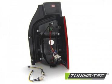 LED Rückleuchten für VW T5 Bj. 03-09 Rot/Smoke (Flügeltüren)