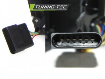 Voll LED Lightbar Rückleuchten für VW T5 Bj. 03-09 Schwarz dynamischer Blinker