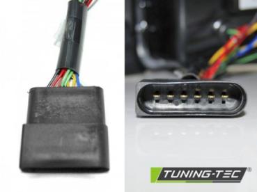 Voll LED Lightbar Rückleuchten für VW T5 GP Facelift 09- Rot/Chrom (Flügeltüren)