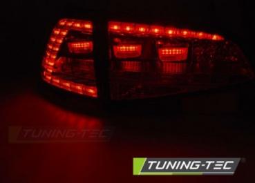 LED Rückleuchten für VW Golf 7 (VII) Limo 12-17 Schwarz Smoke dynamische Blinker