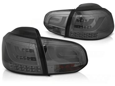LED Lightbar Rückleuchten für VW Golf 6 (VI) Bj. 08-12 Smoke