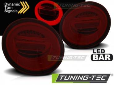 LED Lightbar Rückleuchten für VW New Beetle  98-05 Rot/Smoke dynamischer Blinker