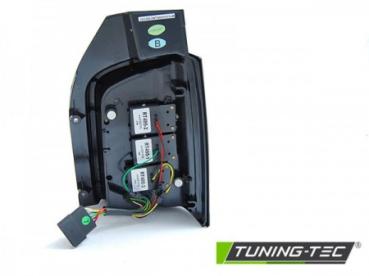 Voll LED Lightbar Rückleuchten für VW T6.1 19- Schwarz Flügeltüren Halogen