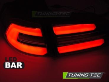 Voll LED Lightbar Rückleuchten für VW Golf 7 Variant Facelift 17-20 Rot/Smoke