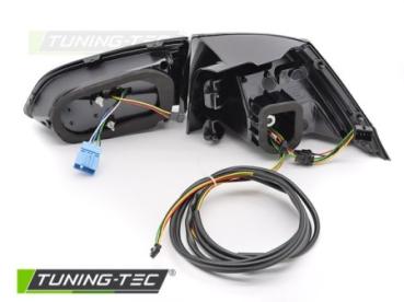 Voll LED Lightbar Rückleuchten für VW Golf 7 (VII) Variant 17-20 Rot/Chrom