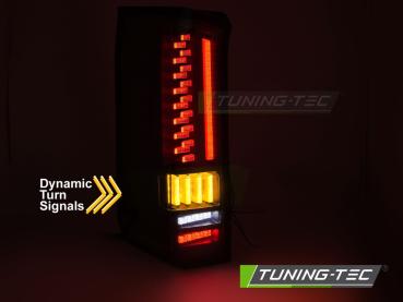 Preview: Voll LED Rückleuchten Set für VW CRAFTER / MAN TGE 2017+ rot/weiß mit dynamischen Blinker