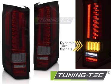 Voll LED Rückleuchten Set für VW CRAFTER / MAN TGE 2017+ rot/rauch mit dynamischen Blinker