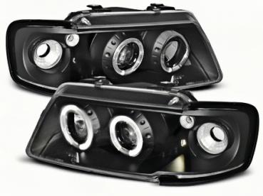 Angel Eyes Scheinwerfer für Audi A3 (8L) 96-00 schwarz