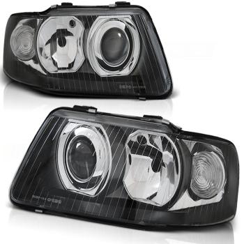 Design Scheinwerfer für Audi A3 (8L) Facelift 00-03 schwarz