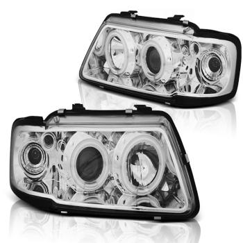 CCFL Angel Eyes Scheinwerfer für Audi A3 (8L) 96-00 chrom