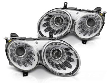 Xenon Tagfahrlicht Scheinwerfer Set für Bentley Continental GT 03-08 mit LED Blinker chrom