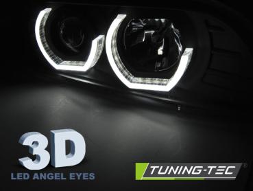 Scheinwerfer Angel Eyes für VW Passat 3BG Bj. 00-05 Chrom