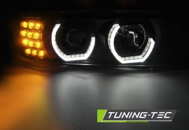 Scheinwerfer Angel Eyes für VW Passat 3BG Bj. 00-05 Chrom
