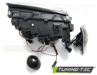 Scheinwerfer LED Angel Eyes für BMW 3er E46 Limo Touring Bj. 98-01 Chrom