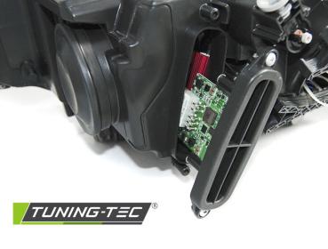 LED Tagfahrlicht Angel Eyes Scheinwerfer für BMW 3er F30/F31 11-15 schwarz