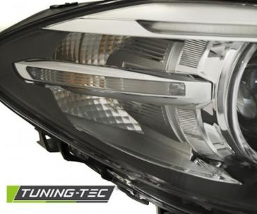 Xenon LED Tagfahrlicht Angel Eyes Scheinwerfer für BMW 5er F10/F11 10-13 schwarz