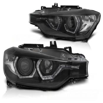 Scheinwerfer DRL LED Tagfahrlicht für BMW 3er F30 F31 Bj. 11-15 Schwarz