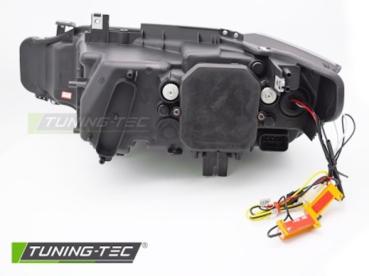 Scheinwerfer DRL LED Tagfahrlicht für BMW 3er F30 F31 Bj. 11-15 Schwarz