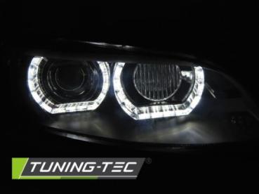 Xenon Scheinwerfer DRL LED Tagfahrlicht für BMW E92 E93 mit AFS 05-10 Schwarz