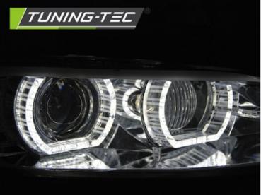 Xenon Scheinwerfer DRL LED Tagfahrlicht für BMW E92 E93 ohne AFS Bj. 05-10 Chrom