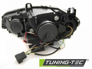 Xenon Scheinwerfer DRL LED Tagfahrlicht für BMW X5 E70 Bj. 07-10 Schwarz
